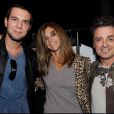 Carine Roitfeld, Andrea Stefanowicz Sabrier et Armand à la soirée organisée par Vogue Italie, à l'Éclaireur. 1er octobre