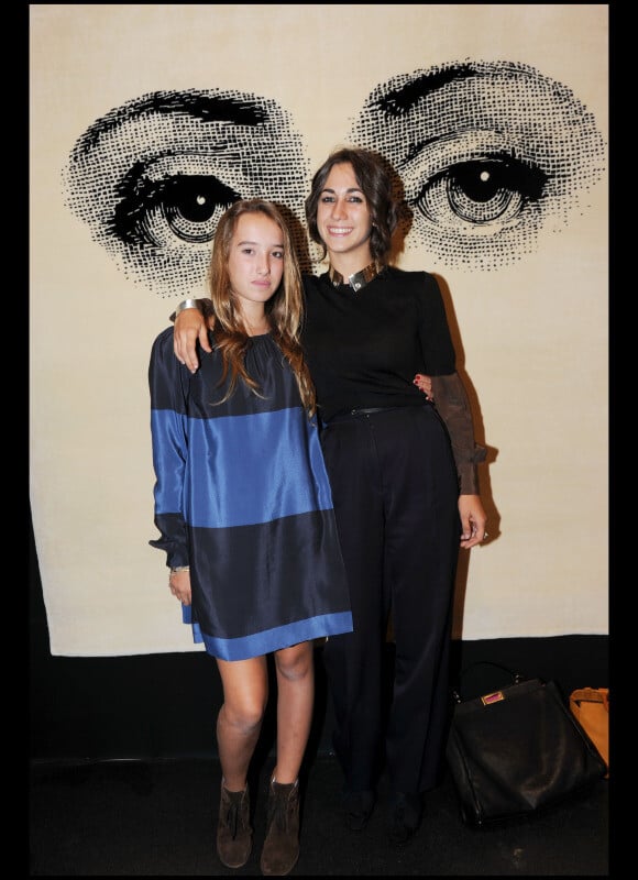 Leonetta Fendi et Delfina Delettrez Fendi à la soirée organisée par Vogue Italie, à l'Éclaireur. 1er octobre
