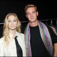Pierre Casiraghi et sa bien-aimée Beatrice Borromeo à la soirée organisée par Vogue Italie, à l'Éclaireur. 1er octobre