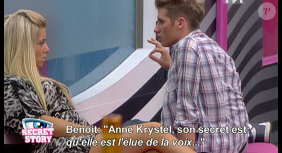 Benoît confie à Stéphanie le secret d'Anne-K. 