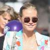 Heidi Klum et ses enfants à Los Angeles, le 3 octobre 2010