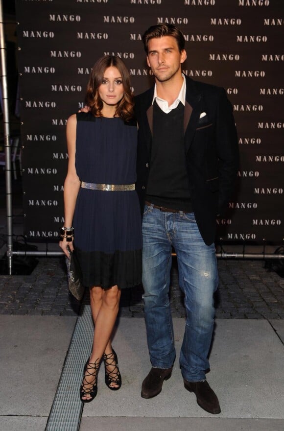 Olivia Palermo et son petit ami lors de la soirée Mango le 6 octobre 2010 à Munich en Allemagne.