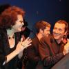 Claudia Cardinale et Bernard Montiel pour le 17e gala Faire Face, à l'opéra d'Avignon, le 9 octobre 2010
