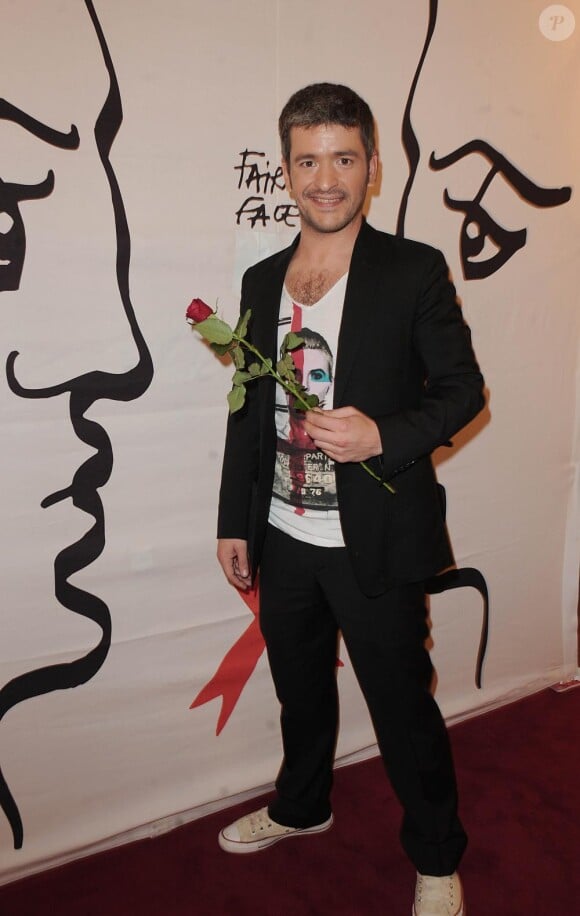 Grégoire pour le 17e gala Faire Face, à l'opéra d'Avignon, le 9 octobre 2010