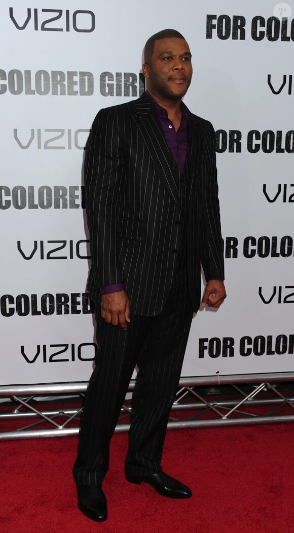 Tyler Perry à la première de For Colored au Ziegfeld Theatre, à New York le 24 octobre 2010