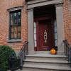 La maison de Julianne Moore décorée pour Halloween, à New York, le 25 octobre 2010