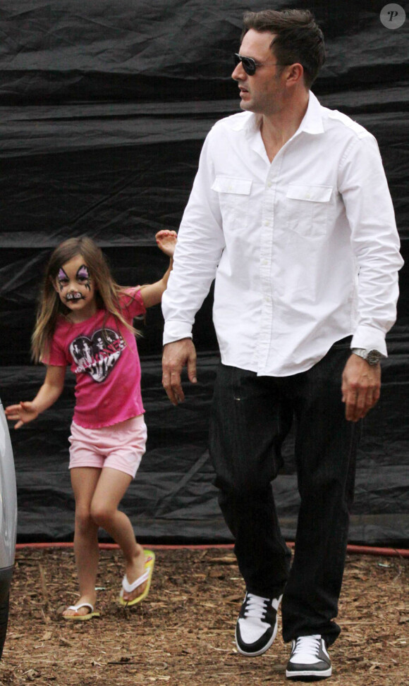 David Arquette et sa fille Coco
