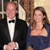 Victoria de Suède prenait part jeudi 28 octobre à un dîner donné à Noordijk (Pays-Bas), en l'honneur du 50e anniversaire de la Chambre de commerce suédoise. Le prince Carlos de Bourbon-Parme, président de l'Insid, et sa femme également.