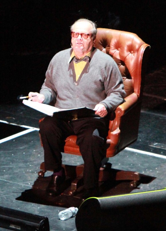 35e anniversaire du Rocky Horror Picture Show, au Wiltern Theater à Los Angeles, le 28 octobre 2010 : Jack Nicholson