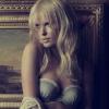 Le top model suédois Caroline Winberg pose pour la lingerie espagnole Blanco
 