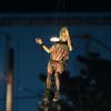 Kesha en plein tournage de son prochain clip We R Who We R, à Los Angeles le 2 novembre 2010