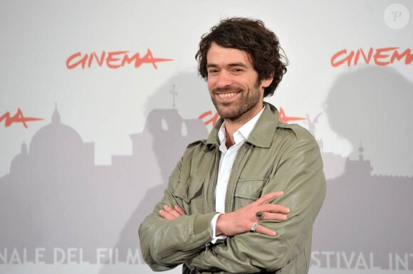 Romain Duris, lors de la présentation de L'homme qui voulait vivre sa vie, dans le cadre du 5e Festival International du Film de Rome, le 4 novembre 2010.
