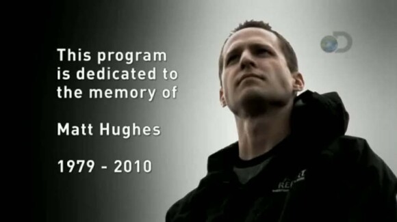 Matt Hughes est décédé, le 26 mai 2010, à lâge de 30 ans.