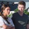 Justin Timberlake et Mila Kunis sur le tournage de Friends with Benefits