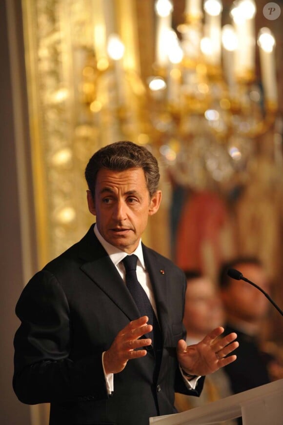 Nicolas Sarkozy, Elysée, 15 octobre 2010
