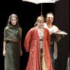 Bruno Putzulu est Caligula dans la pièce d'Albert Camus. Filage du spectacle à Colombes le 3 novembre 2010