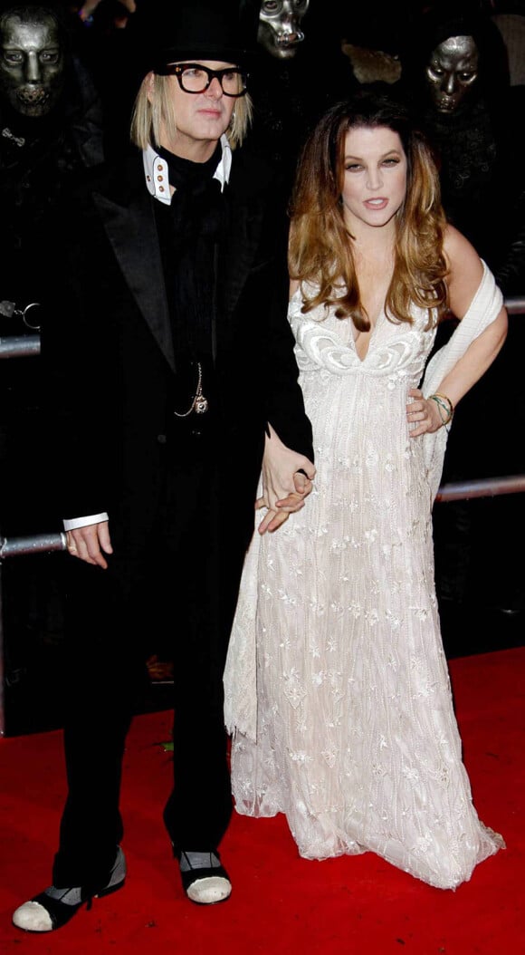 Michael Lockwood et Lisa Marie Presley lors de l'avant-première de Harry Potter et les Reliques de la mort - Partie I le 11 novembre à Londres