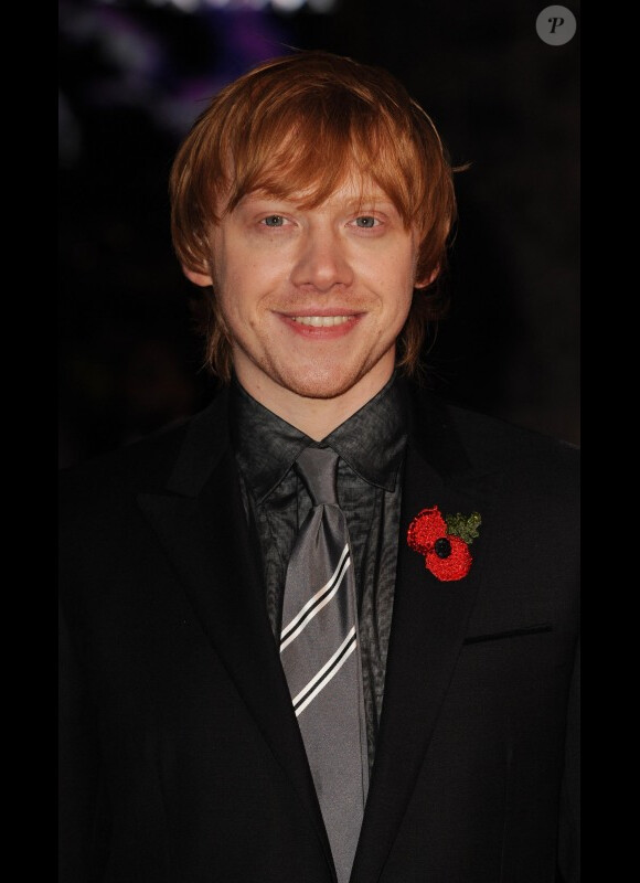 Rupert Grint lors de l'avant-première à Londres de Harry Potter et les Reliques de la mort - partie I le 11 novembre 2010