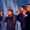 Take That sur le plateau de The X Factor, le 14 novembre 2010