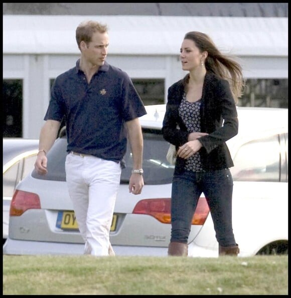 Kate Middleton en mai 2009. Elle est venue voir le prince William jouer au polo !