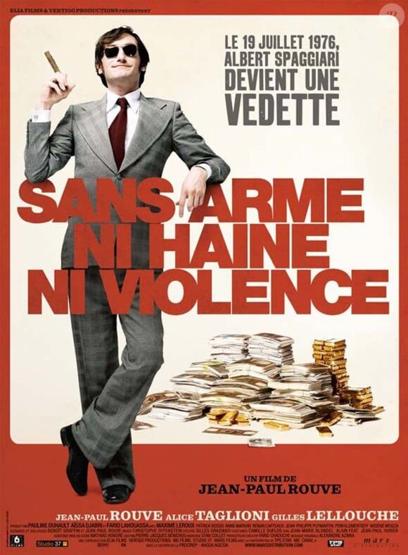 San arme, ni haine, ni violence, de et avec Jean-Paul Rouve, avril 2008
