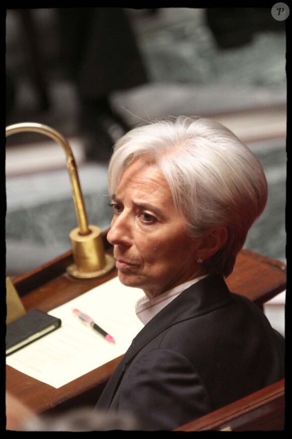 Christine Lagarde, ministre de l'Economie