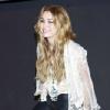 Pantalon cuir et blouse folk, Miley Cyrus ose tous les looks, à Madrid le 6 novembre 2010.