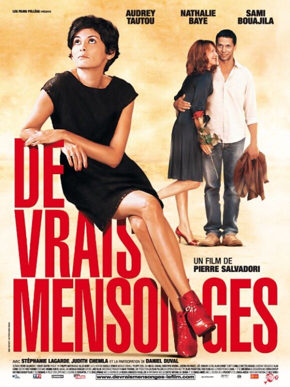 L'affiche du film De vrais mensonges
