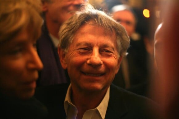 Roman Polanski aux 20 ans de la revue La règle du jeu, au Café de Flore, à Paris. 30/11/2010