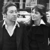 Serge Gainsbourg et Jane Birkin lorsqu'ils étaient en couple. Dans les années 1970