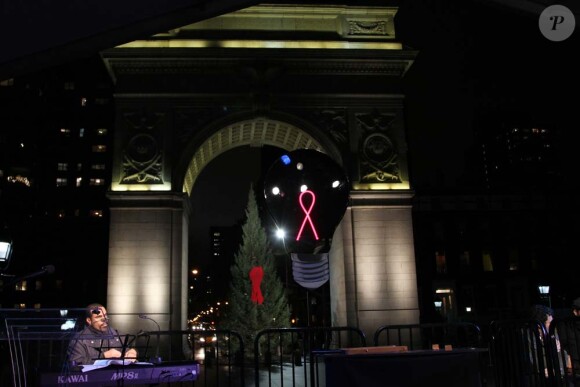 Evènement "Light for Rights" à Washington, le 1er décembre 2010 : Liza Minnelli