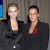 Charlene Wittstock et Stéphanie de Monaco au Sea Club Meridien à Monaco le 2 décembre 2010