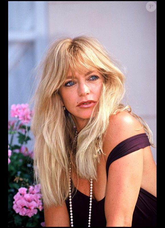 Goldie Hawn à Deauville, le 2 septembre 1990.