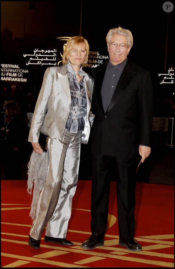 La 10e édition du Festival International du Film de Marrakech (FIFM) s'est ouverte avec magnificence vendredi 3 décembre 2010. Les couples ont notamment été éblouissants. Claude Miller et sa femme.
