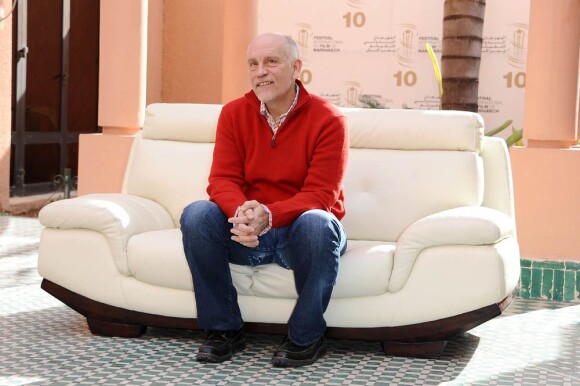 john Malkovich, président du jury du Xème Festival International du Film de Marrakech le 4 décembre 2010