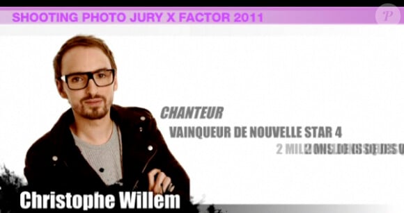 Christophe Willem, juré X-Factor
