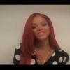 Rihanna poste une vidéo pour la promotion de MyYouTube.