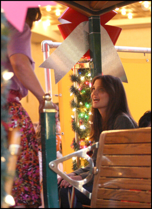 Katie Holmes sur le tournage de Jack and Jill, le 13 décembre 2010.