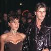 Victoria et David Beckham en février 2000