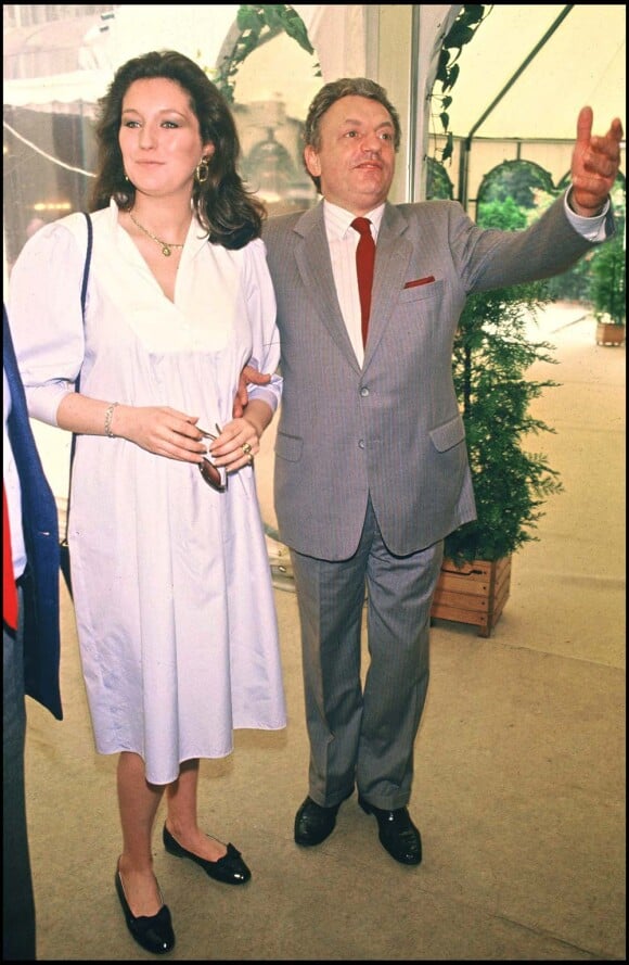 Jacques Martin et Cécilia Attias, juin 84