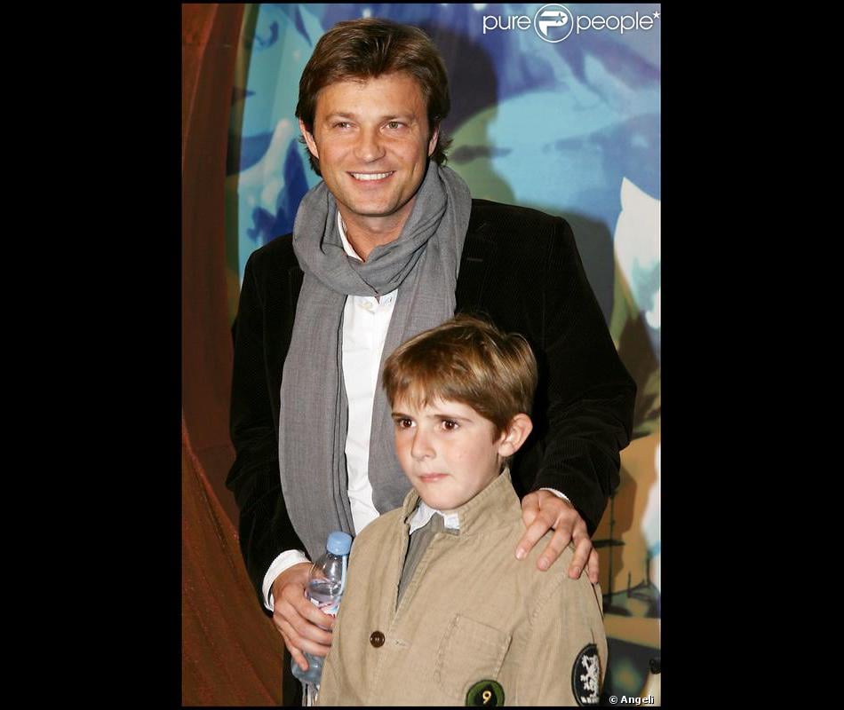 Laurent Delahousse et son beaufils Raphaël