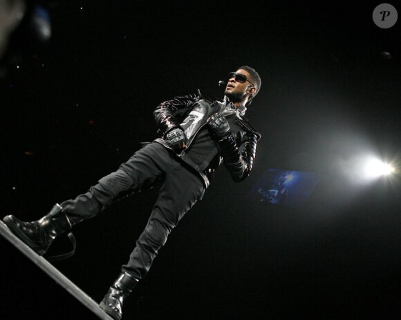 Usher en concert pour le nouvel an 2011 à Miami