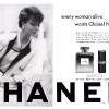 Chanel N°5. Campagne de 1961. La femme Chanel est bien installée, "toutes les femmes en vie désirent Chanel N°5"