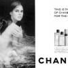 Campagne Chanel pour les produits déclinés du fameux parfum N°5 avec Ali MacGraw. 1966