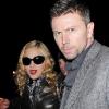 Madonna à la sortie d'un club de Londres le 6 janvier 2011. Elle était accompagnée de Brahim Zaibat, un ami proche...