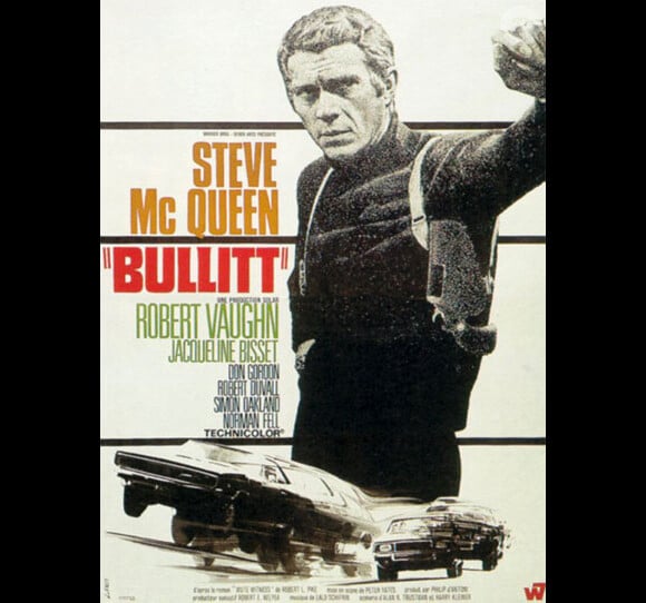 L'affiche du film Bullitt de Peter Yates