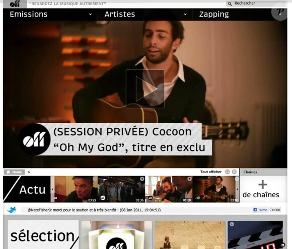 Off TV, la web TV officielle d'Universal Music France, a été lancée le 11 janvier 2011 et fait de l'innovation son pari audacieux, en déclinant l'actu artistique en vidéo...