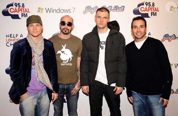 Les Backstreet Boys, Londres, le 6 décembre 2009