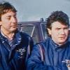 Thierry Sabine et Daniel Balavoine, le jour de l'accident, le 14 janvier 1986