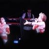 Sean P. Diddy Combs, son ex Kim Porter et leurs jumelles D'Lila Star and Jessie James s'éclatent lors d'un concert de Macy Gray sur le yacht du rappeur durant les fêtes de fin d'année à Gustavia, Saint-Barthélemy en fin 2010